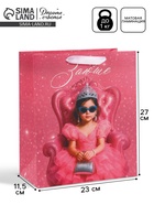 Пакет подарочный «Заюше», 23×27×11.5 см  (артикул 10934977)  большой выбор товаров оптом и в розницу по низким ценам с доставкой