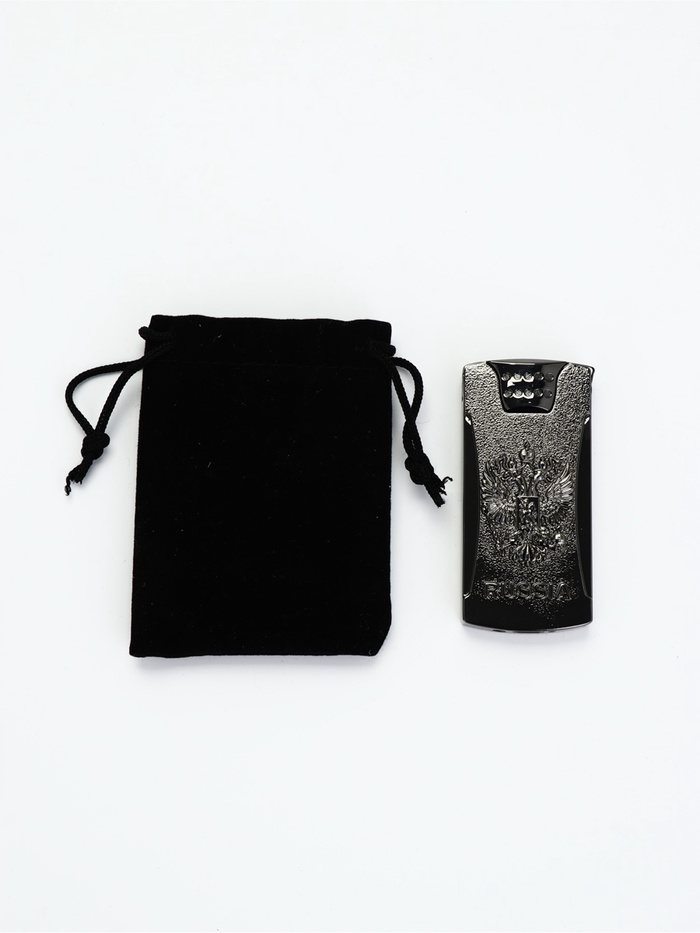 УЦЕНКА Зажигалка электронная для курения usb «Герб России», спираль, 3.5×7 см - Фото 1