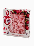 УЦЕНКА Мыло твёрдое лепестковое «С 8 марта», 16 шт., нежно-розовая - Фото 2