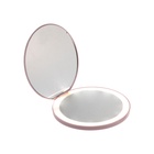 УЦЕНКА Зеркало KZ-02, подсветка, 9×9×0.7 см, 1 диод, от USB - Фото 2