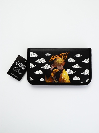 УЦЕНКА Пенал 1 секция 115×205 лам.карт 30П26 Calligrata мал «Аниме клинок»