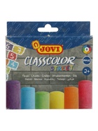 УЦЕНКА Мелки цветные 6 штук JOVI круглые в коробе, европодвес 1030 - Фото 3