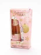 УЦЕНКА Набор «Волшебного года»: гель для душа во флаконе шампанское 250 мл, крем для тела 200 мл - Фото 2