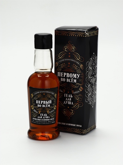 УЦЕНКА Гель для душа "Первому во всём " в коробке, 250 мл