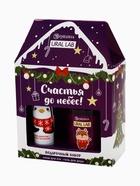 УЦЕНКА Новогодний подарочный набор косметики «Счастья до небес», гель для душа 110 мл и крем для рук 30 мл, URAL LAB - Фото 2