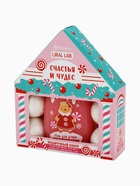 УЦЕНКА Подарочный набор новогодний «Счастья и чудес»: гель для душа 200 мл, бомбочки для ванны 4 шт.×40 г, URAL LAB - Фото 2