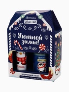 УЦЕНКА Новогодний подарочный набор косметики «Уютной зимы», гель для душа 110 мл и крем для рук 30 мл, URAL LAB - Фото 2