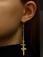 Серьги висячие «Шелест» крестики, цвет МИКС, 8.5 см - Фото 4