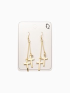 Серьги висячие «Шелест» крестики, цвет МИКС, 8.5 см - Фото 10