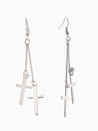 Серьги висячие «Шелест» крестики, цвет МИКС, 8.5 см - Фото 8