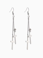 Серьги висячие «Шелест» крестики, цвет МИКС, 8.5 см - Фото 6