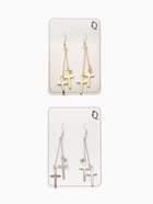 Серьги висячие «Шелест» крестики, цвет МИКС, 8.5 см - Фото 9