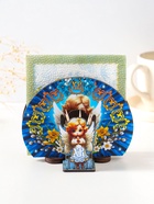 Набор пасхальный салфетница и подставка под зубочистки «Ангел» - Фото 1