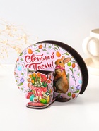 Набор пасхальный салфетница и подставка под зубочистки «Заяц»  (артикул 10988317)  большой выбор товаров оптом и в розницу по низким ценам с доставкой