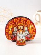 Набор пасхальный салфетница и подставка под зубочистки «Храм» - Фото 2