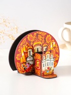 Набор пасхальный салфетница и подставка под зубочистки «Храм» - Фото 4