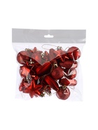 УЦЕНКА Набор украшений пластик 24 шт. «Грация» ассорти красный - Фото 2