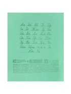 Тетрадь 12 листов в частую косую линейку «Зелёная обложка», плотность 60 г/м² - Фото 5