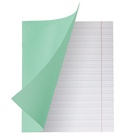 Тетрадь 12 листов «Зелёная обложка», частая косая линия, белизна 90-95% - фото 122246300