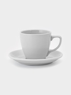 Чайная пара Добрушский завод «Универсал», 190 мл, фарфор, белая - Фото 1