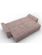 Диван прямой «Лига – 048», НПБ, механизм еврокнижка, велюр, цвет бежевый - Фото 12