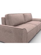 Диван прямой «Лига – 048», НПБ, механизм еврокнижка, велюр, цвет бежевый - Фото 5