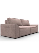 Диван прямой «Лига – 048», НПБ, механизм еврокнижка, велюр, цвет бежевый - Фото 6