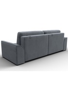 Диван прямой «Лига – 048», НПБ, механизм еврокнижка, велюр, цвет серый - Фото 7