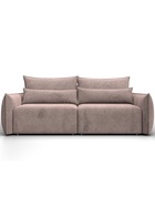 Диван прямой «Лига – 051», НПБ, механизм еврокнижка, велюр, цвет бежевый - Фото 2