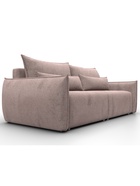 Диван прямой «Лига – 051», НПБ, механизм еврокнижка, велюр, цвет бежевый - Фото 5