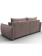 Диван прямой «Лига – 051», НПБ, механизм еврокнижка, велюр, цвет бежевый - Фото 6