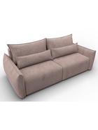 Диван прямой «Лига – 051», НПБ, механизм еврокнижка, велюр, цвет бежевый - Фото 7