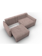 Диван прямой «Лига – 051», НПБ, механизм еврокнижка, велюр, цвет бежевый - Фото 8