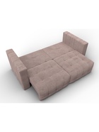 Диван прямой «Лига – 052», НПБ, механизм еврокнижка, велюр, цвет бежевый - Фото 10