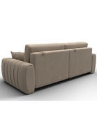 Диван прямой «Лига – 057», НПБ, механизм еврокнижка, велюр, цвет бежевый - Фото 6