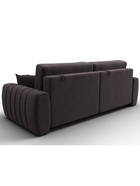 Диван прямой «Лига – 057», НПБ, механизм еврокнижка, велюр, цвет коричневый - Фото 6