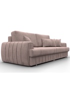 Диван прямой «Лига – 057», НПБ, механизм еврокнижка, велюр, цвет бежевый - Фото 5