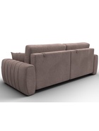 Диван прямой «Лига – 057», НПБ, механизм еврокнижка, велюр, цвет бежевый - Фото 6