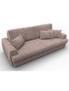 Диван прямой «Лига – 057», НПБ, механизм еврокнижка, велюр, цвет бежевый - Фото 7