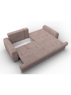 Диван прямой «Лига – 057», НПБ, механизм еврокнижка, велюр, цвет бежевый - Фото 9