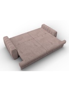 Диван прямой «Лига – 057», НПБ, механизм еврокнижка, велюр, цвет бежевый - Фото 10