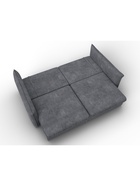 Диван прямой «Лига – 100», НПБ, механизм еврокнижка, велюр, цвет темно-серый - Фото 10