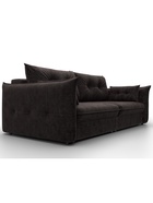 Диван прямой «Лига – 100», НПБ, механизм еврокнижка, велюр, цвет коричневый - Фото 4