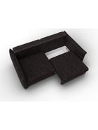 Диван прямой «Лига – 100», НПБ, механизм еврокнижка, велюр, цвет коричневый - Фото 8