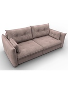 Диван прямой «Лига – 100», НПБ, механизм еврокнижка, велюр, цвет бежевый - Фото 7