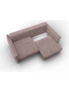 Диван прямой «Лига – 100», НПБ, механизм еврокнижка, велюр, цвет бежевый - Фото 8