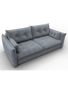 Диван прямой «Лига – 100», НПБ, механизм еврокнижка, велюр, цвет серый - Фото 7