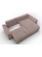 Диван угловой «Лига – 048», НПБ, механизм еврокнижка, угол универсальный, цвет бежевый  (артикул 10998798)  большой выбор товаров оптом и в розницу по низким ценам с доставкой