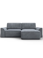 Диван угловой «Лига – 048», НПБ, механизм еврокнижка, угол универсальный, цвет серый  (артикул 10998799)  большой выбор товаров оптом и в розницу по низким ценам с доставкой