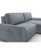 Диван угловой «Лига – 048», НПБ, механизм еврокнижка, угол универсальный, цвет серый  (артикул 10998799)  большой выбор товаров оптом и в розницу по низким ценам с доставкой